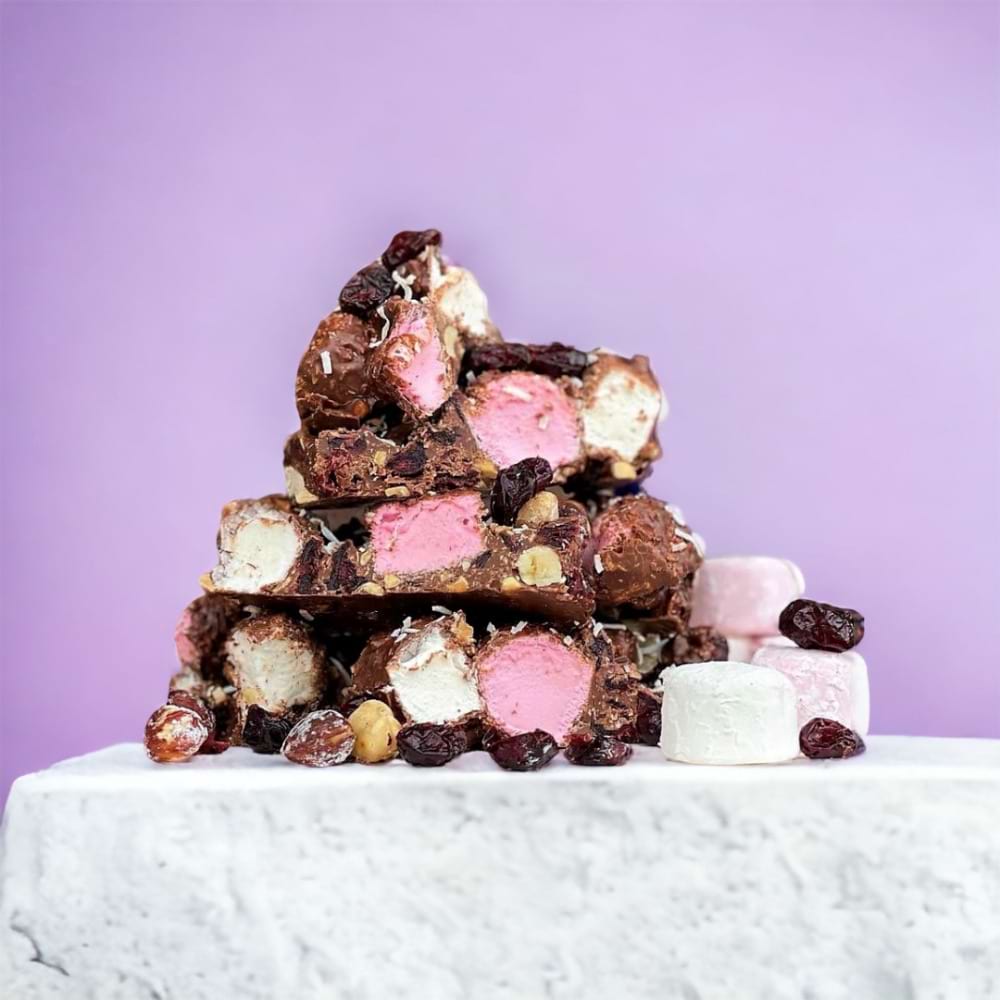 Pebbly Path Rocky Road 200g-Signature Flavour