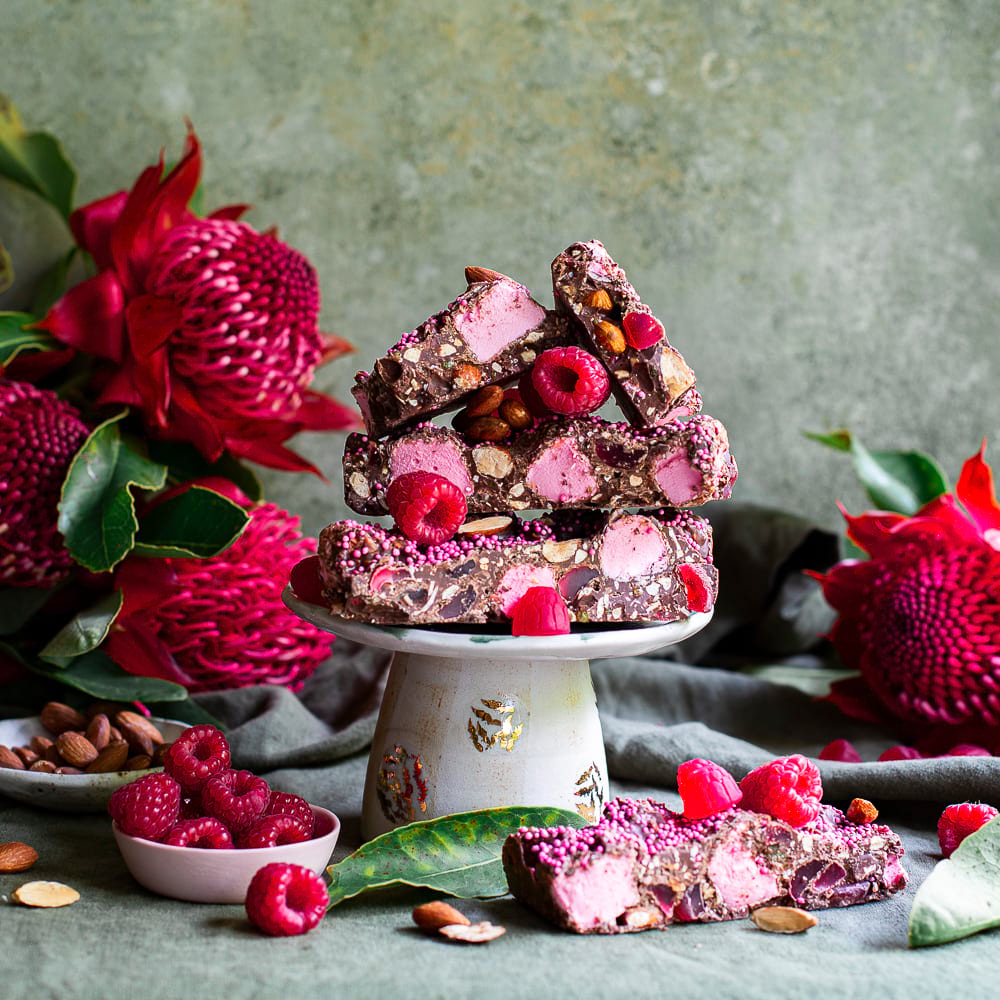 Pebbly Path Rocky Road 200g-Lovers Lane