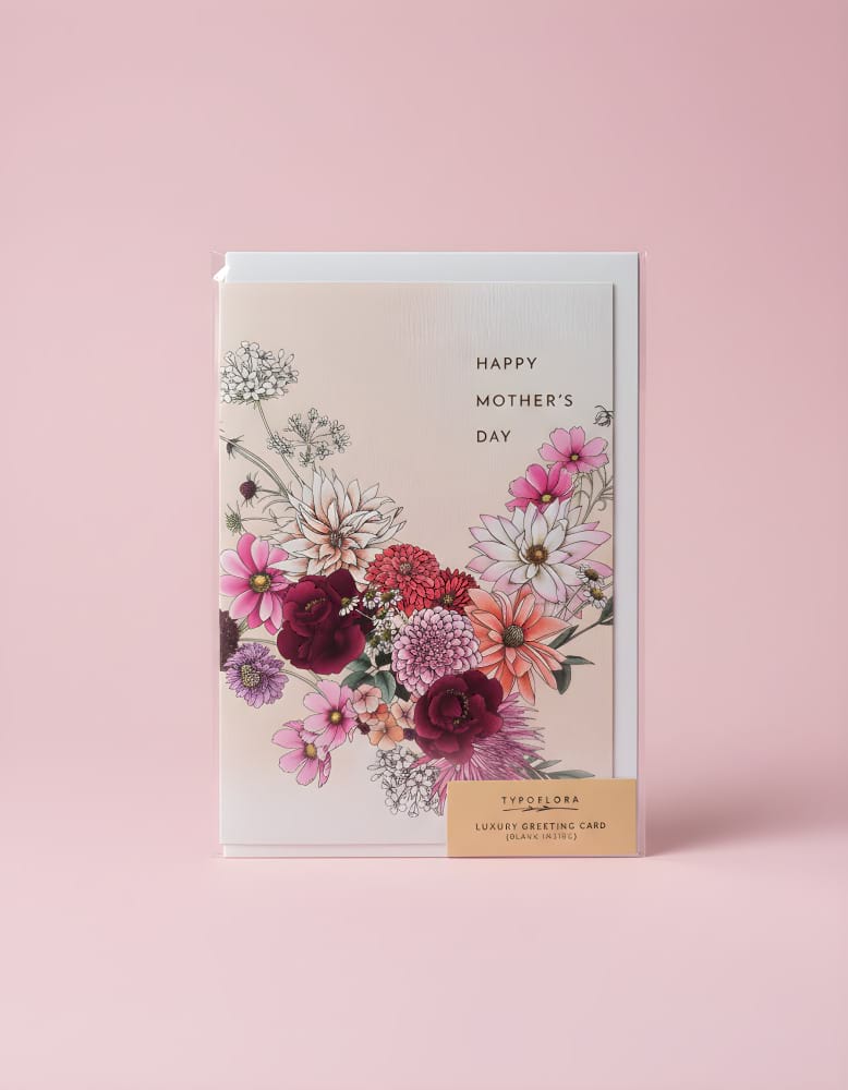 Typoflora Card 