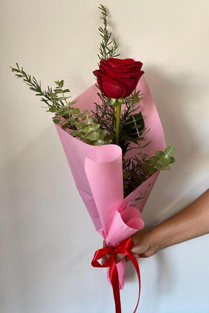 Single Red Rose