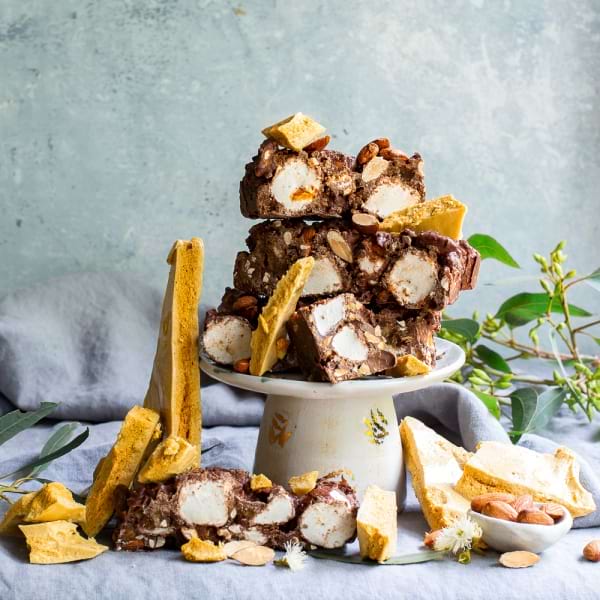 Pebbly Path Rocky Road Honeycomb Highway